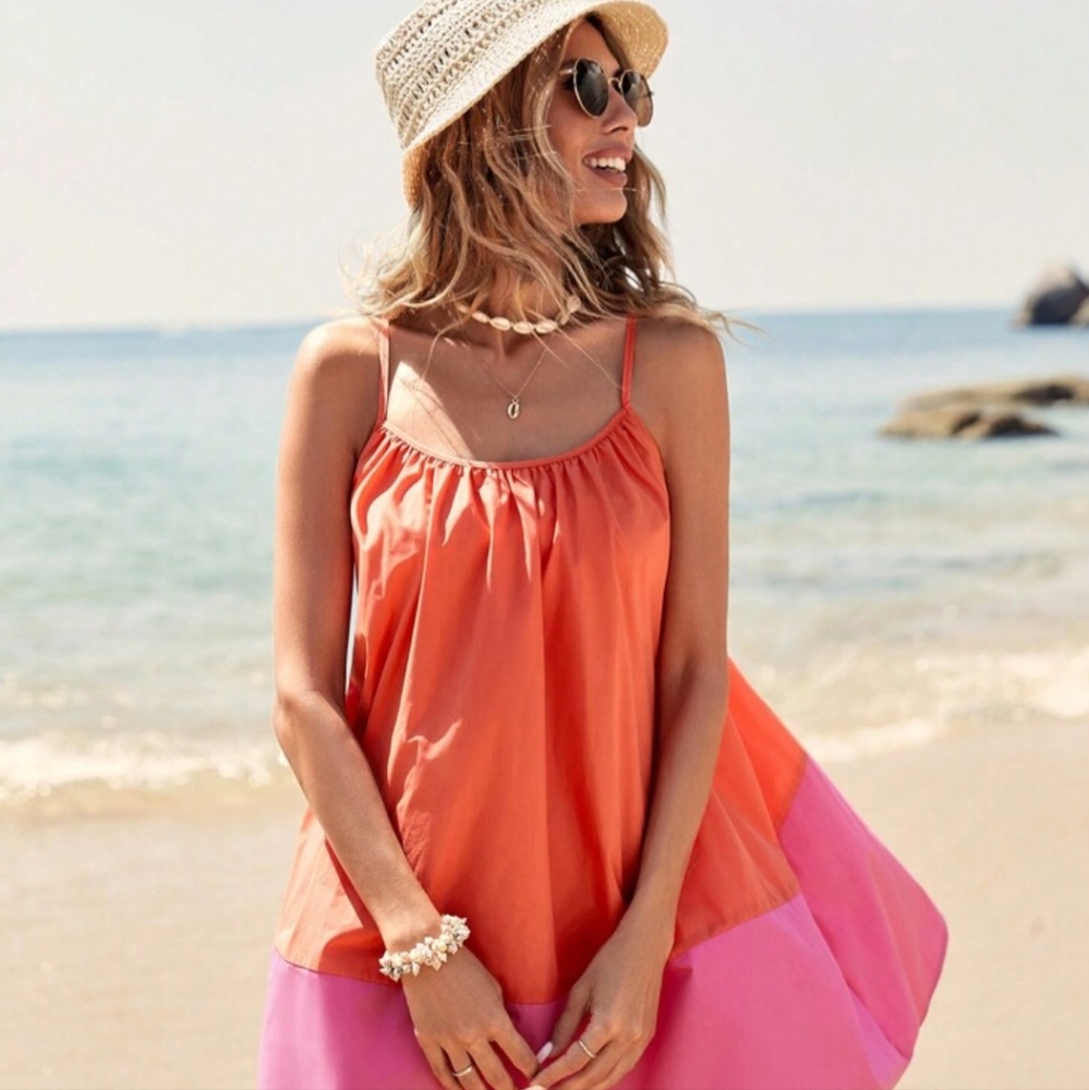 Shein V cay Sundress Sleeveless